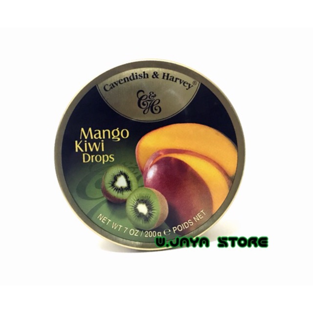 

Permen Cavendish & Harvey Mango Kiwi Drops