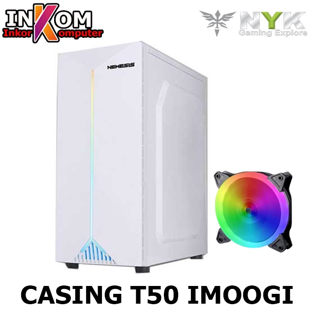 Casing PC Komputer Gaming NYK Nemesis T50 Imoogi