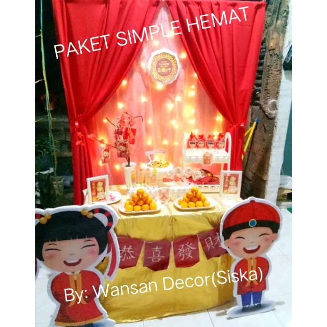 Dessert table simple