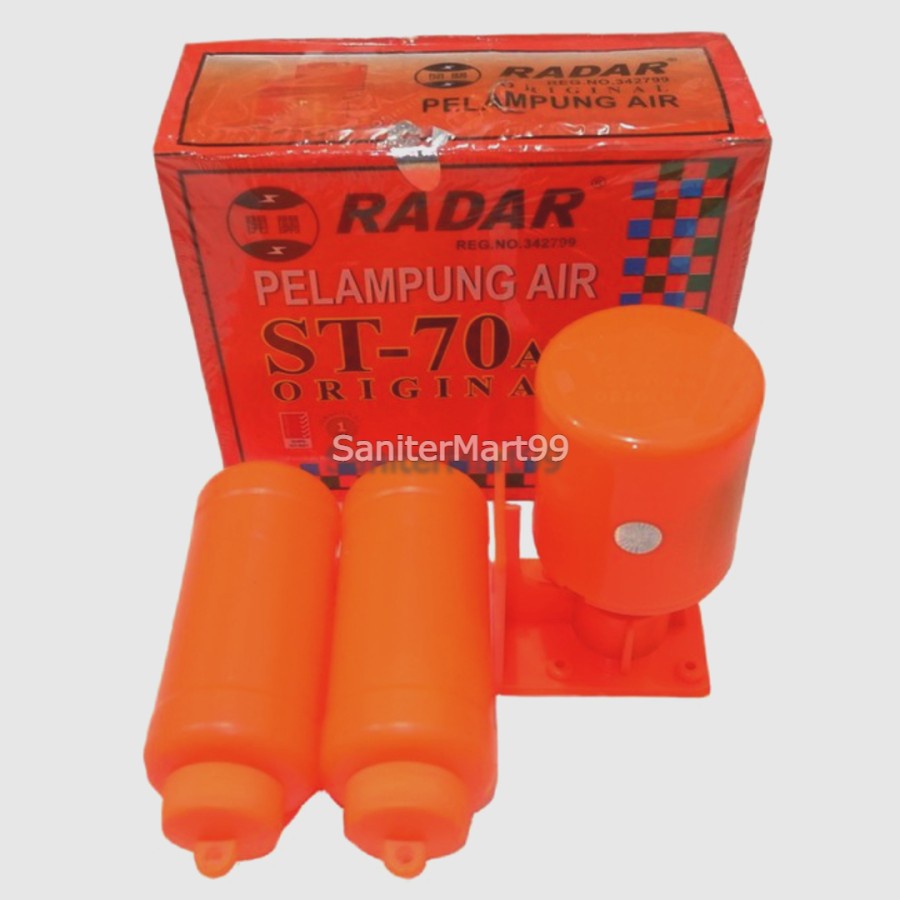 RADAR ORANGE ST-70AB ORIGINAL PELAMPUNG AIR TOREN OTOMATIS RADAR TOREN