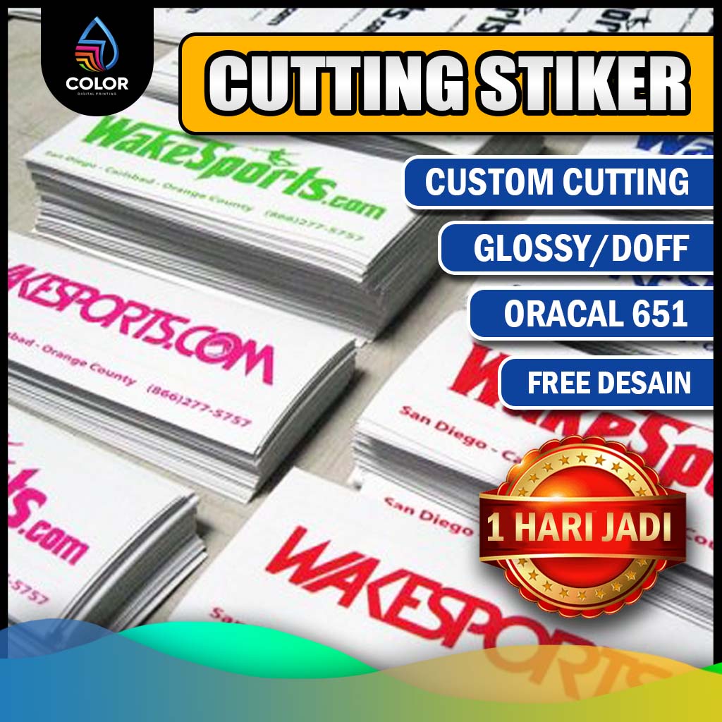 Jual Stiker Cutting Custom / Cutting Stiker Custom / Stiker Cutting ...