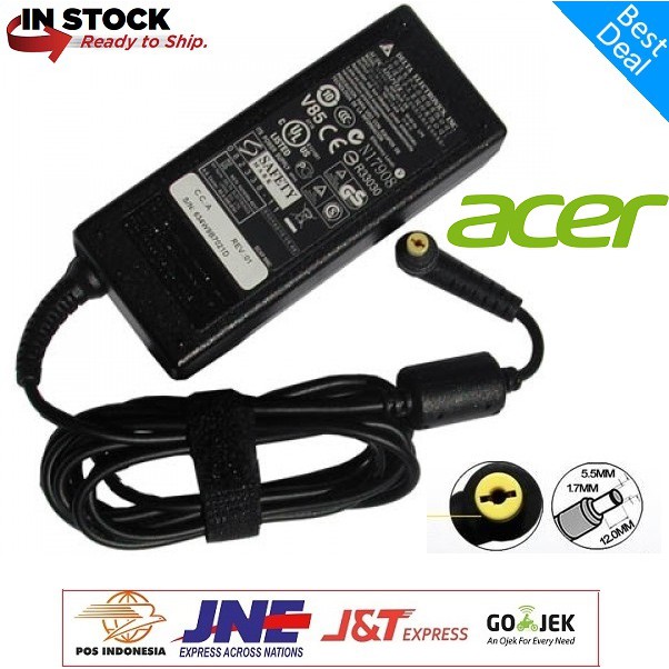 Adaptor Charger Laptop Acer 19V 3.42A Aspire 4755 4736 4710 2920 V5-431