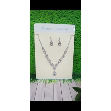 Set kalung anting murah/ perhiasan pengantin