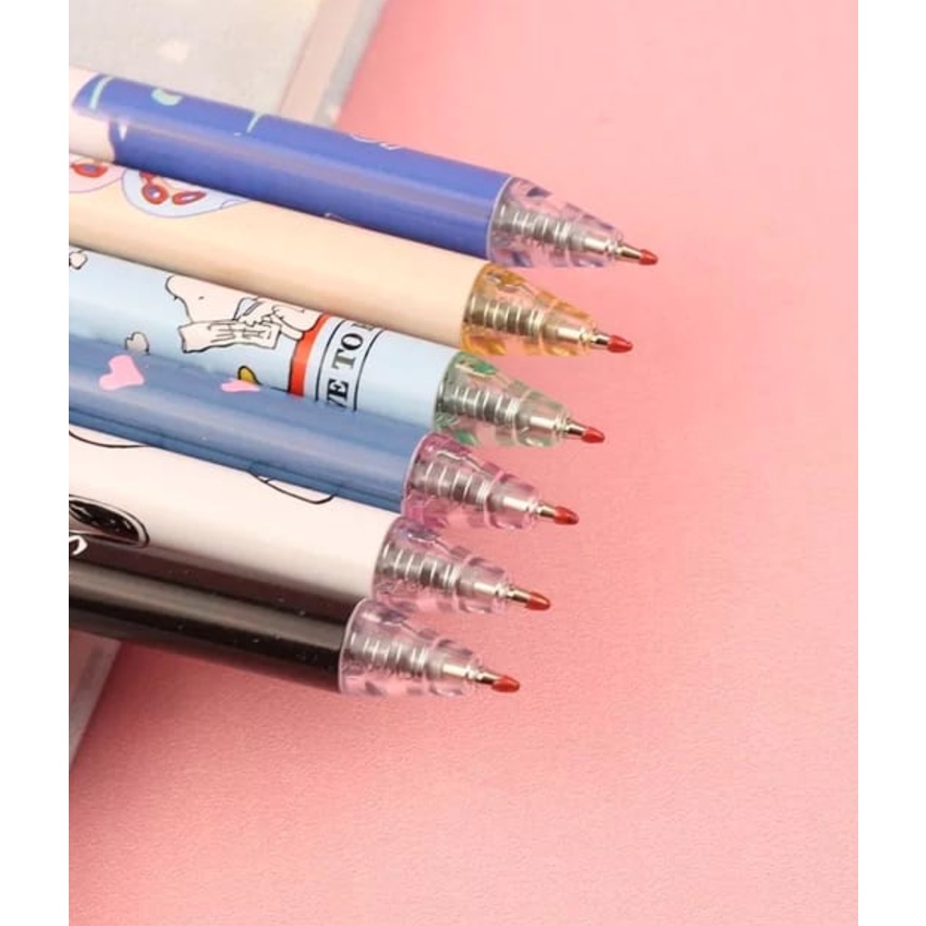 A130 BALLPOINT SNOOPY disney pulpen tinta biru hitam lucu imut atk alat tulis kantor buku pensil penghapus tipe tip x spidol highlighter surat remaja kertas menggambar sekolah perlengkapan cute murah penggaris aksesories aksesoris stationery plastik