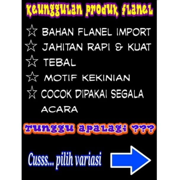 KEMEJA FLANEL LENGAN PANJANG | kemeja kotak kotak | kemeja pria dan wanita