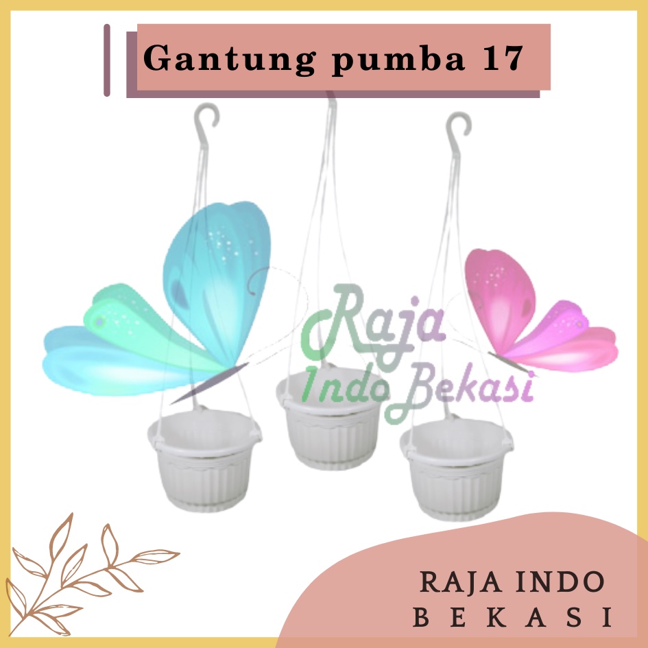 Pot Bunga Gantung Pumba 17 Putih Pot Gantung Plastik Putih Bagus Pot Gantung Plastik Murah Unik