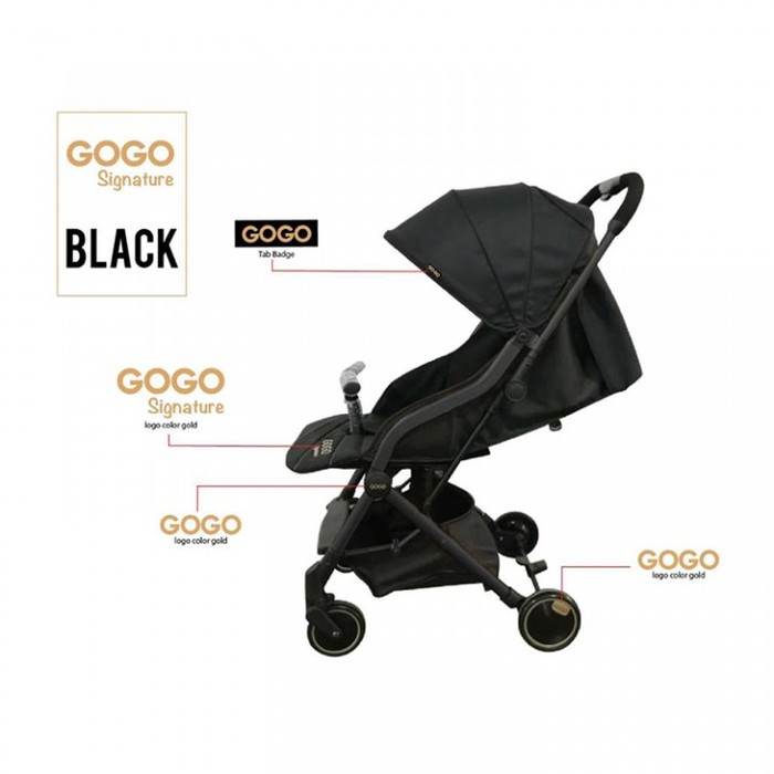 Stroller Cabin Size Dorongan Kereta Dorong Bayi Elle GOGO Signature