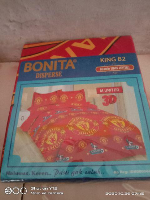Sprei Bonita Size King180 X 200 Motif  Mu