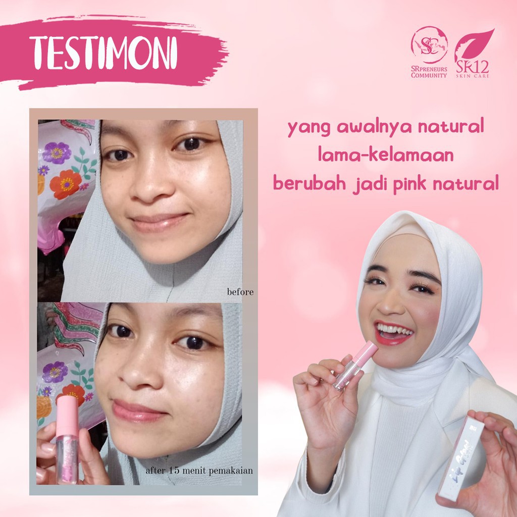 LIP GLOW SR12 LIP GLOW MAGIC SR12 LIP GLOSS SERUM BIBIR BPOM PEMERAH BIBIR ORIGINAL