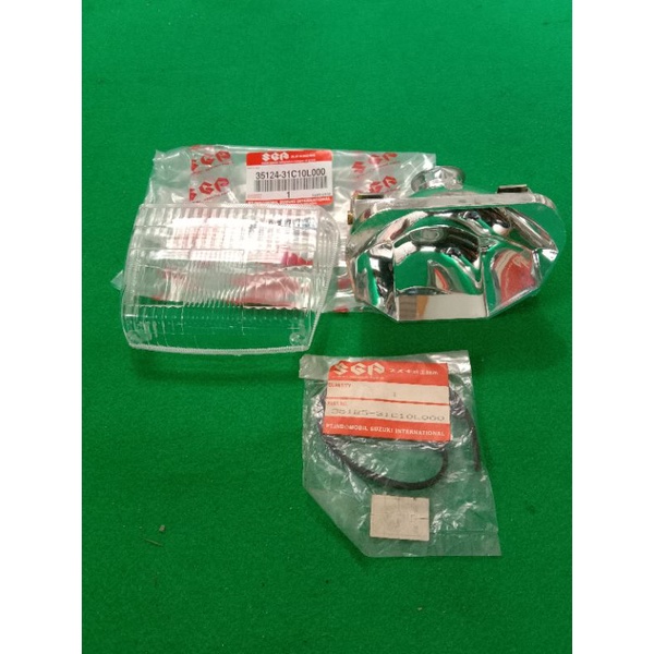 mika handlamp set Suzuki crystal