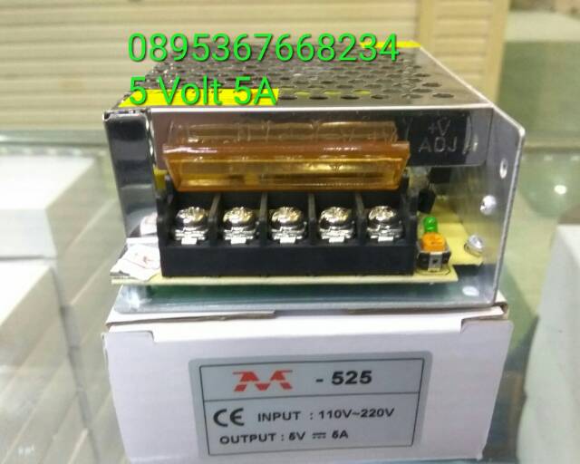 Power Supply 5V 5A Adaptor 5V 5A