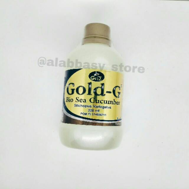 GOLD-G Bio Sea Cucumber/ Jelly Gamat Gold-G