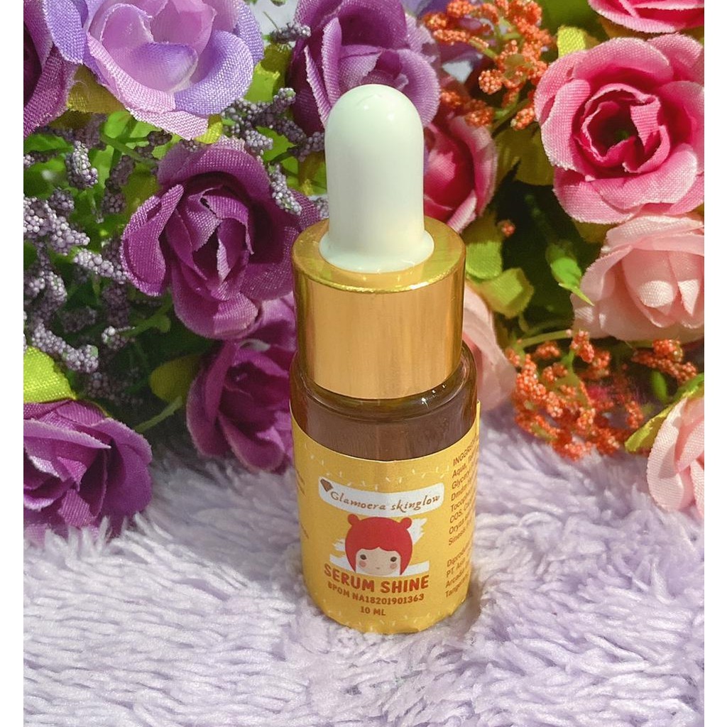 Serum Shine Glamoera Skinglow (Sticker Lama Sesuai Foto)
