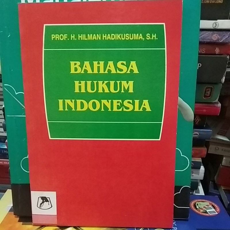 Bahasa Hukum Indonesia