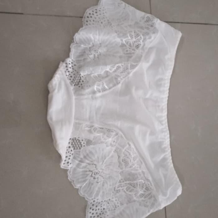 CELANA DALAM WANITA SEGIEMPAT WANITA CD LACE BRUKAT BREATHABLE BOXER 