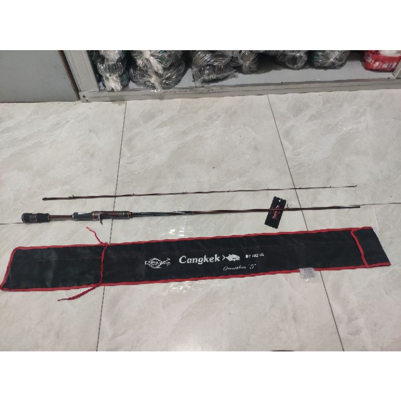 Joran Relix nusantara Cangkek bc 682 2-6lb gen s Bait Casting