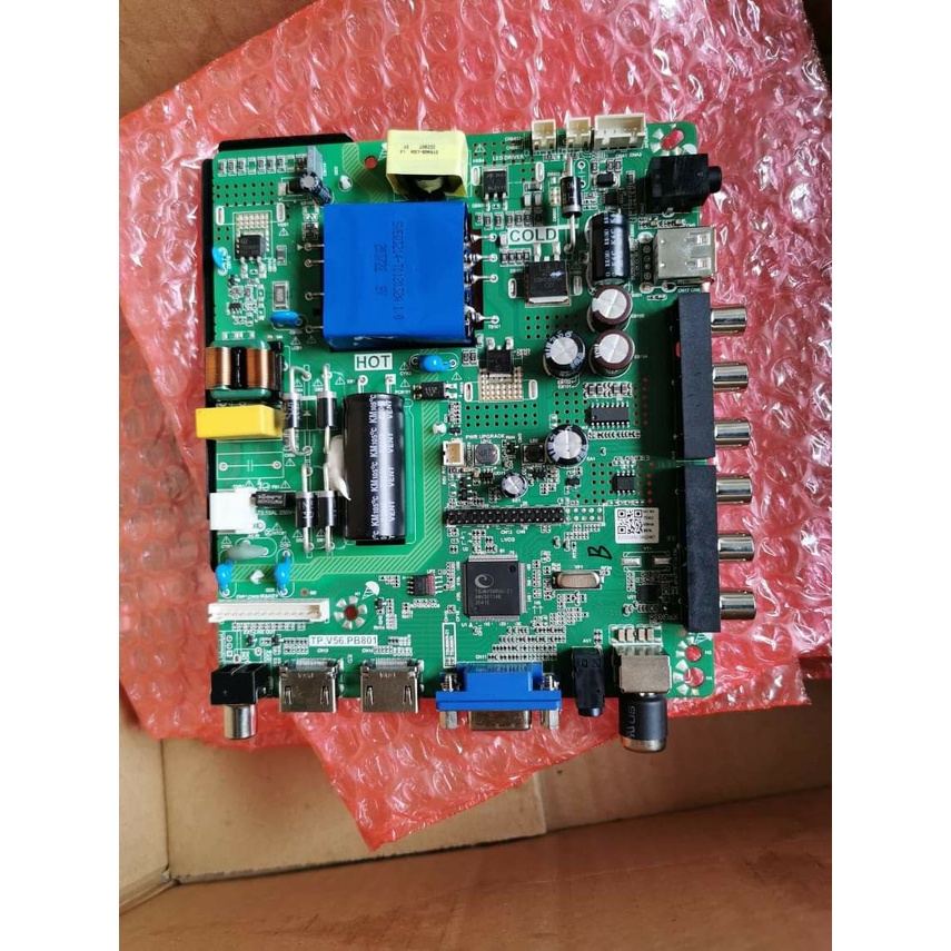 Mb - Mainboard - Motherboard - Mobo - Mesin Tv LED CHANGHONG L39G3A TRAFO BIRU