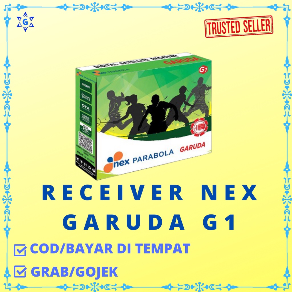NEX PARABOLA RECEIVER NEX GARUDA G1 HIJAU