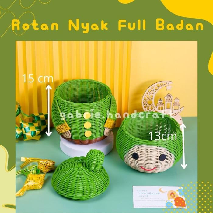 

ROTAN NYAK FULL BADAN - TEMPAT HAMPERS LEBARAN / IDUL FITRI / RAMADHAN Best Seller