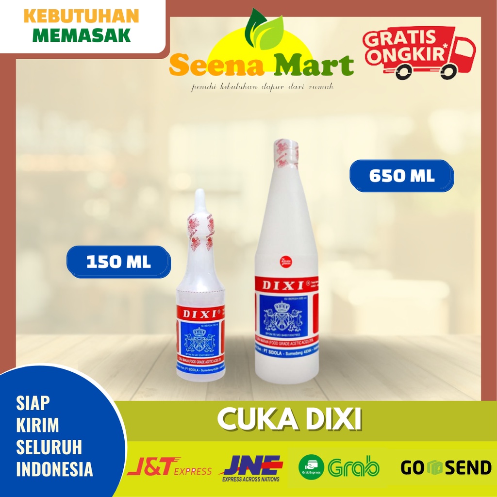 

Cuka Putih Cuka Masak Merk Dixi Per Botol 100ml 150 ml 650 ml Pasar Lampung