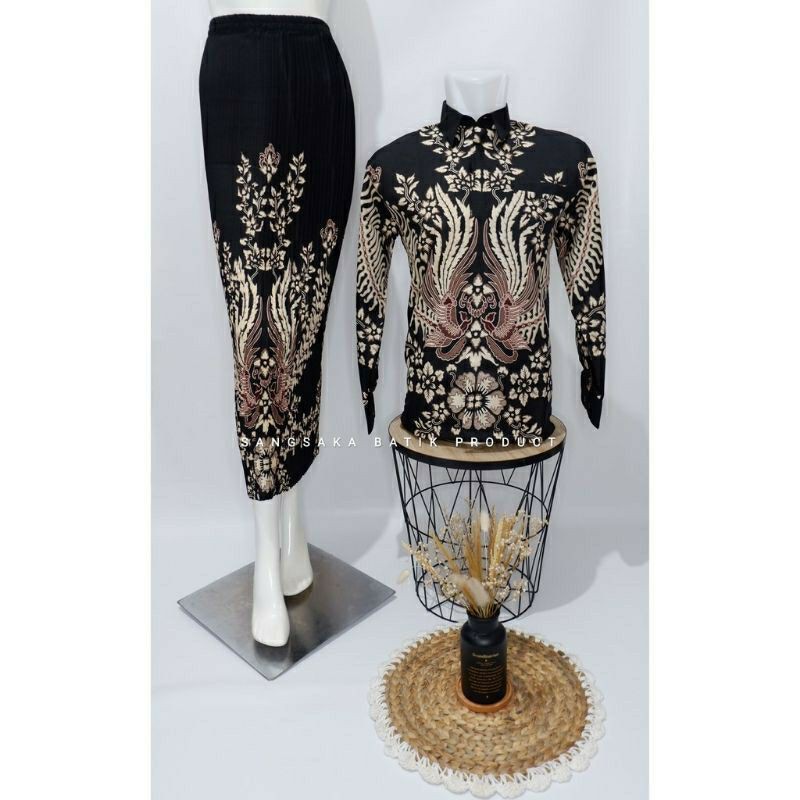 Kemeja Batik Couple/Kemeja Pria Lengan Panjang Dan Pendek/Batik Modern/Batik Modern