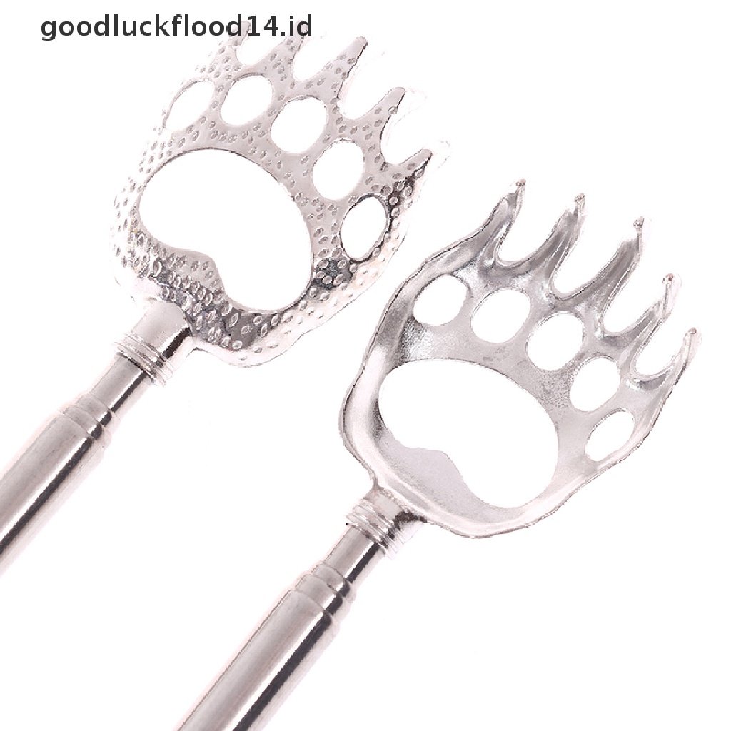 [OOID] Retractable Hand Grip Bear Claw Soft Massage Tool Back Scratcher Relieve Itch ID