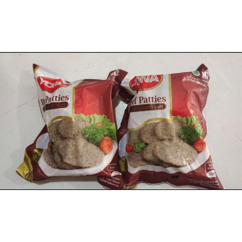 

yona patties sapi 500gr
