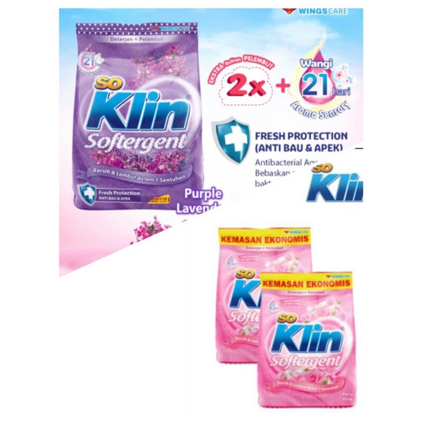 Soklin softergent 490gr All varian