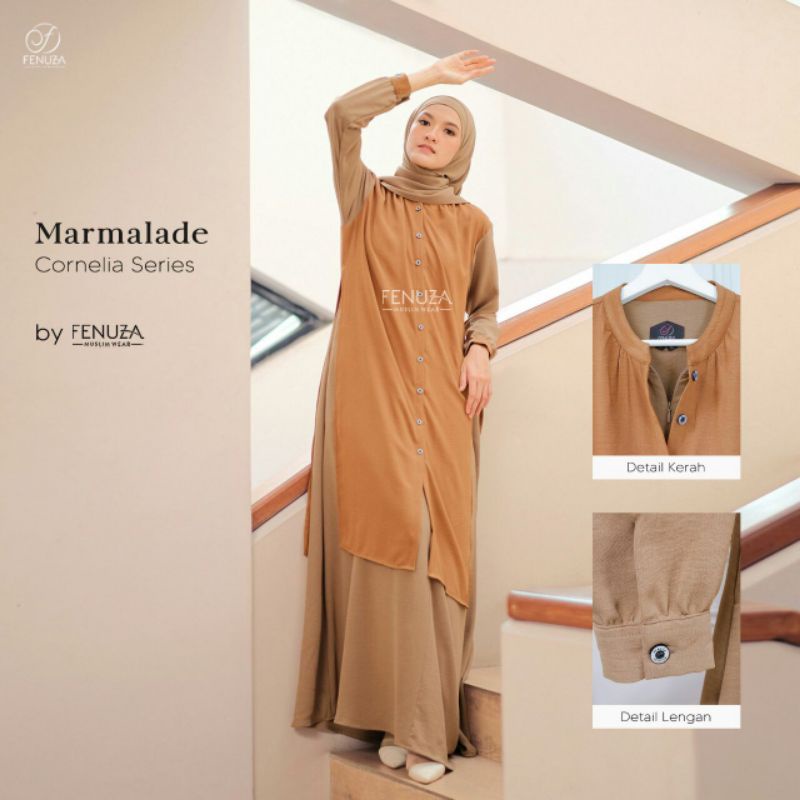 CORNELIA DRESS BY FENUZA MUSLIMWEAR