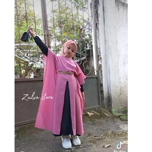 Harga Murah.. Kaftan Anak Medina terbaru ||Yuva Outer|| Kaftan Chici Maxi Dres Outer