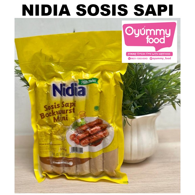 

NIDIA SOSIS SAPI 550 GR ISI 12