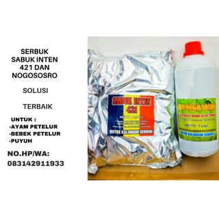 Serbuk Sabuk Inten Nogososro Solusi Terbaik Untuk Ternak Ayam Petelur Murah Terbaru Shopee Indonesia