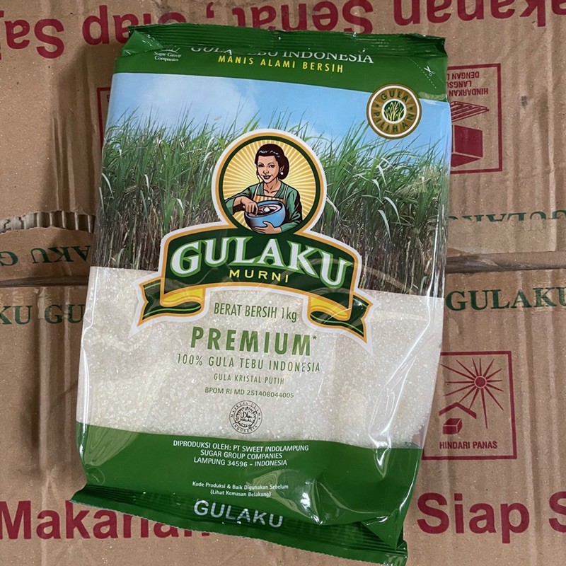 Gulaku / Gula Pasir 1 KG / Gula Premium