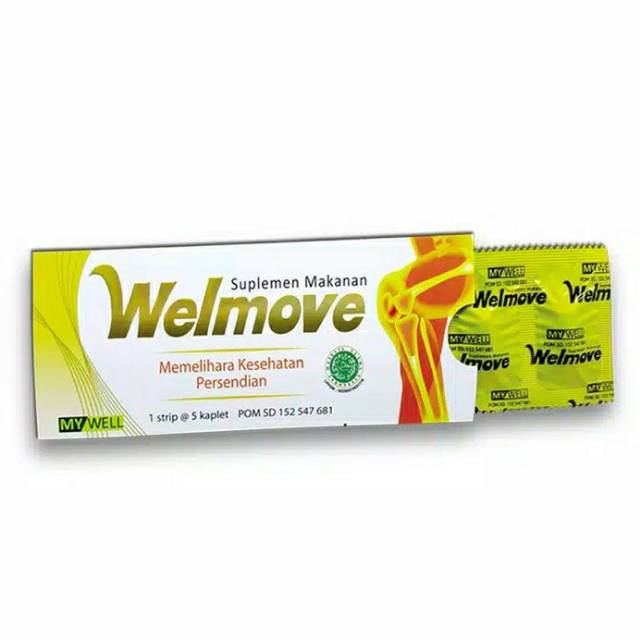 Welmove Suplemen Sendi 1 Strip isi 5