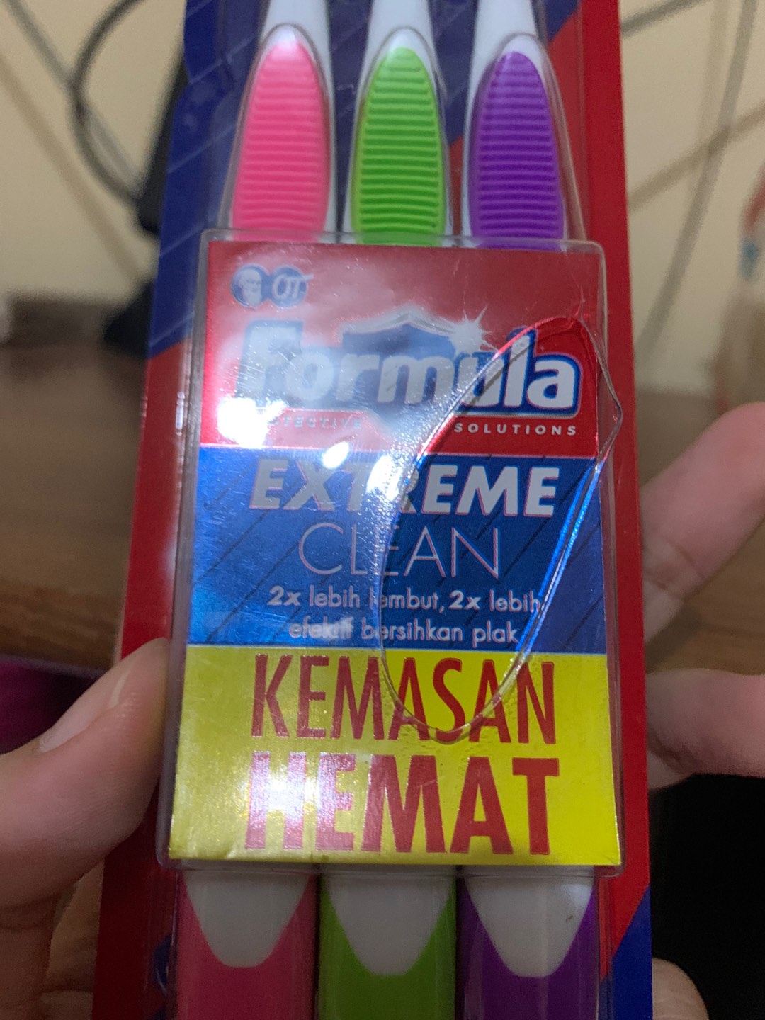 Formula Sikat Gigi Discovery Promo 2+1 Extreme Clean