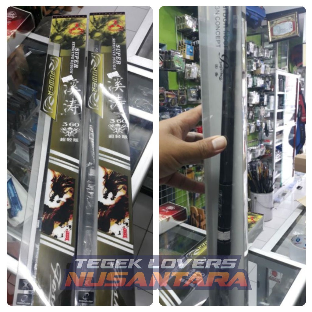 JORAN TEGEK PANCING XITAO threefish  READY NOW 