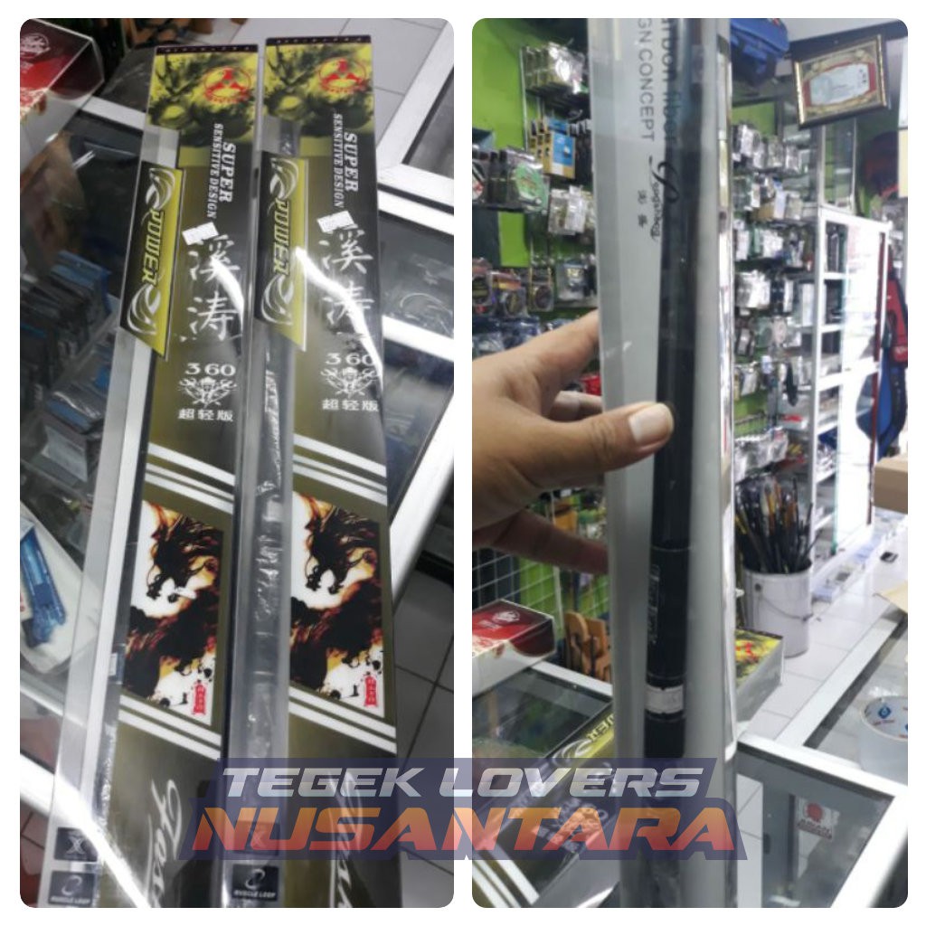 JORAN TEGEK PANCING XITAO threefish XI TAO 360 450 540 READY NOW 