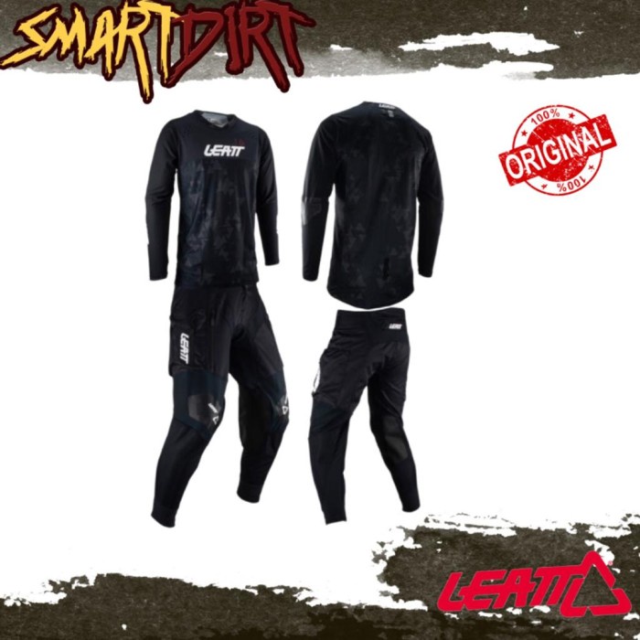 JERSEY LEATT 4.5 MOTO ENDURO BLACK JERSET CROSS LEATT 2023 ORIGINAL