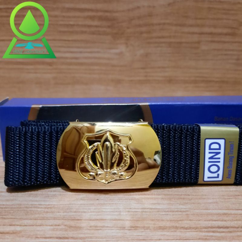Sabuk Satpam Security LOIND Polos Ikat Pinggang Satpam Security LOIND