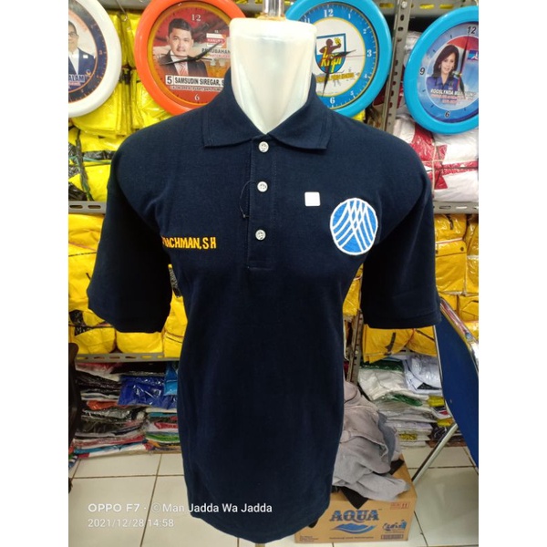 KAOS PERADI KAOS POLO COTTO PENGACARA KAOS SHIRT PERADI FULL BORDIR.