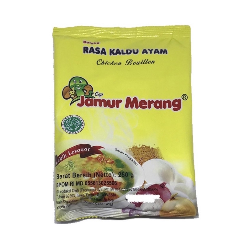 Kaldu Ayam Non MSG Cap Jamur Merang 250g