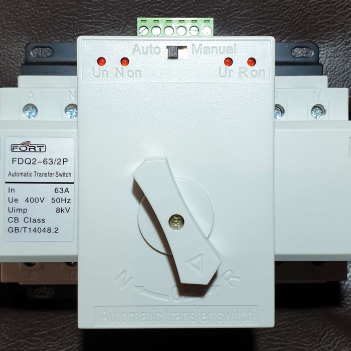 ATS Automatic transfer switch PLN genset atau inverter