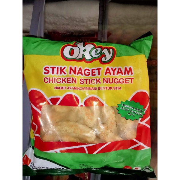 

Okey chicken nugget naget ayam kombinasi 500g