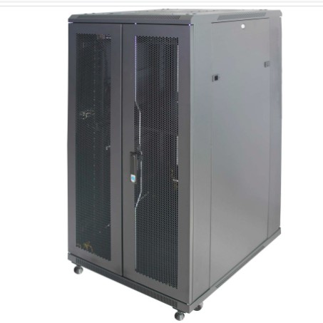 INDORACK CLOSE RACK 27U DEPTH 900MM PERFORATED DOOR - IR9027P