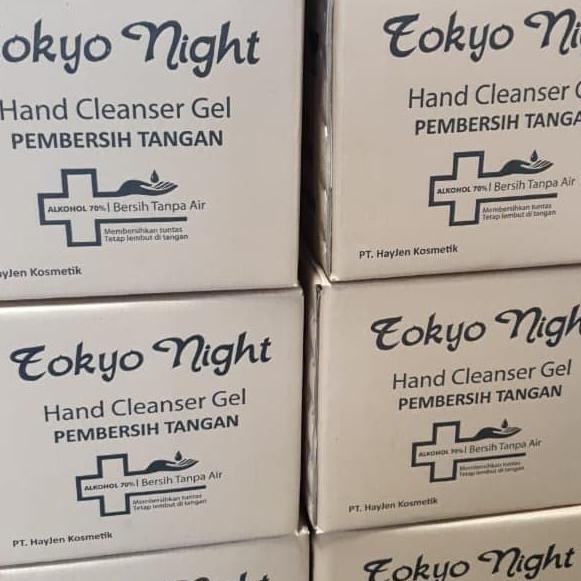 HAND SANITIZER GEL TOKYO NIGHT 63ML 1 KARTON 144 PCS FD56465SE