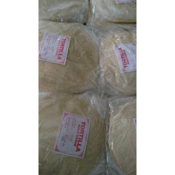 

H.3.U.0.0.6Tortilla Kulit Kebab 25 cm isi 20 Lembar Tortila Enak Tidak Mudah Sobek Bisa untuk Kebab