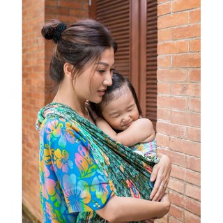 Image of KAIN GENDONGAN BAYI SELENDANG JARIK GENDONG MELAHIRKAN BATIK merk CAP CENT TARI SRIMPI DAN NAGA MAKOTA TIDAK LICIN KATUN