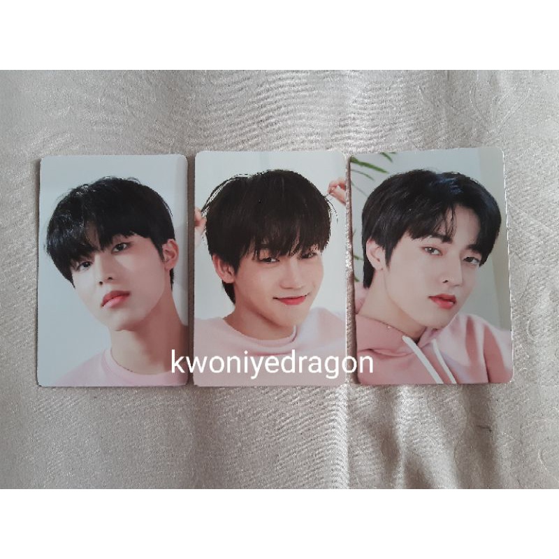 photocard + 2 posca lovely days event 11 manyo treasure hyunsuk junghwan