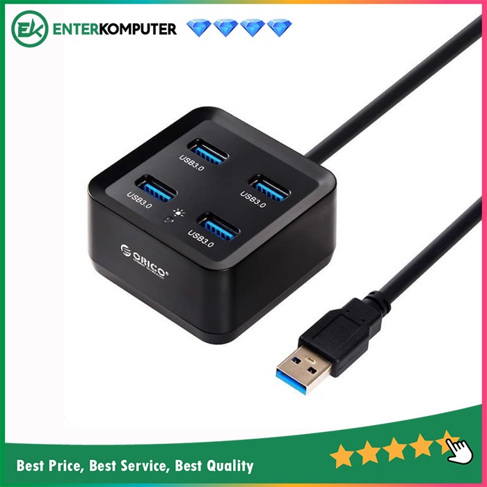 Accessories Orico USB HUB DH4U-U3-10 4 Port USB 3.0 Ultra Mini