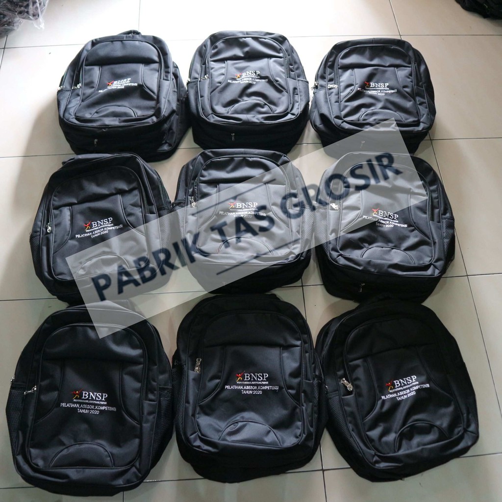 Jual Grosir Tas Sablon Bordir Bagus Seminar Diklat Souvenir Promosi Berkualitas